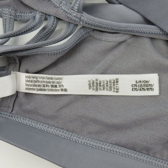 Victorias Secret Women Small Solid Grey Wireless Sports Bra Victoria Sport - Picture 9 of 12